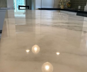 Marble island restoration