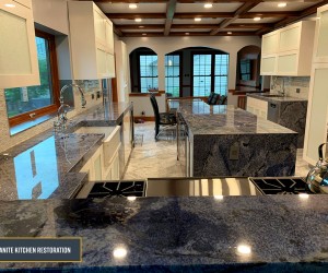 Granite kitchen restoration