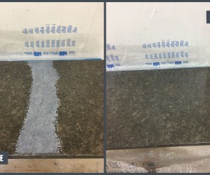 Marble table restoration