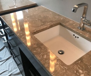 After - Remove Scratches and stains from marble