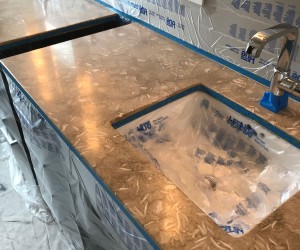 Before - Remove Scratches and stains from marble
