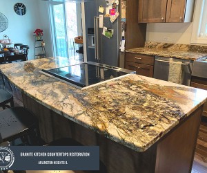 Granite kitchen restoration and repair