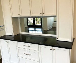 Granite kitchen countertop restoration