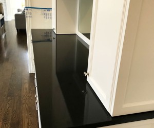 Granite kitchen countertop restoration