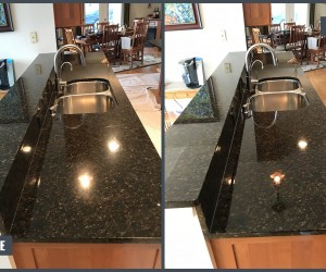 Granite kitchen restoration