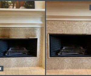 Fireplace restoration