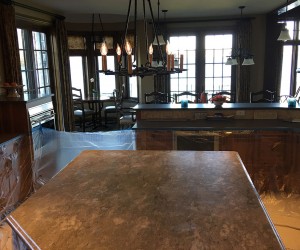 Marble island restoration