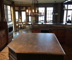 Marble island restoration