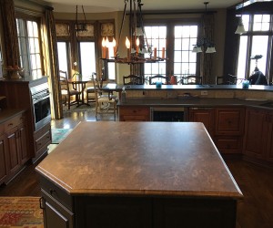 Marble island restoration