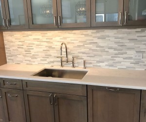 Marble kitchen restoration