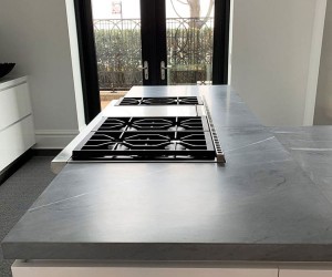 Marble kitchen restoration in Chicago