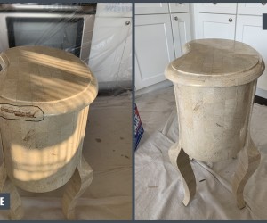 Marble table restoration