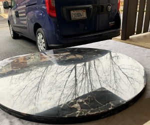 Marble table restoration