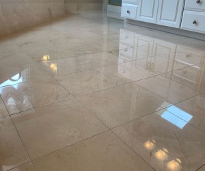 Marble floor restoration