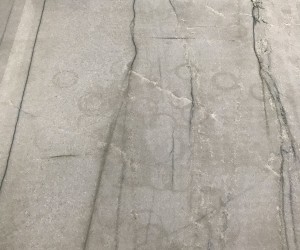 Remove etch  marks and stain from marble