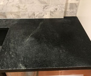 Remove etched marks