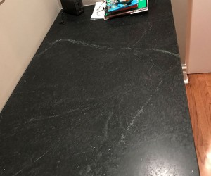 Remove etched marks