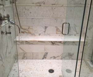 Shower cleaning and sealing