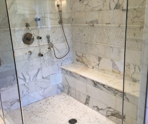Shower cleaning and sealing