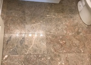 Marble floor restoration