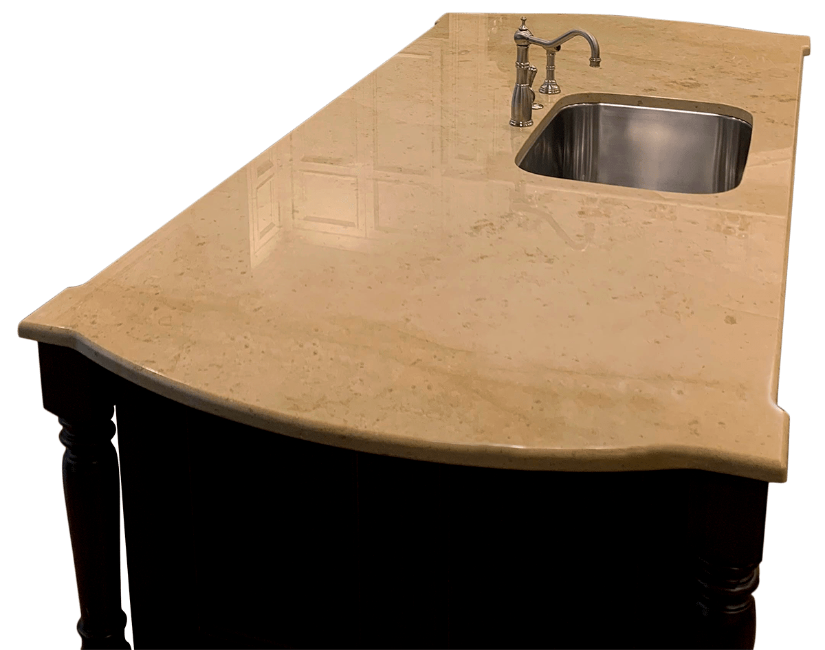 Marble island restoration
